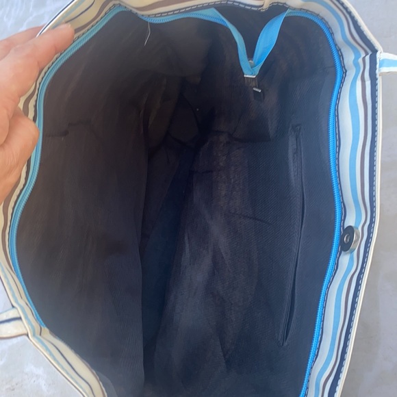 Kate Spade New Yorklined and zip shopping tote 18in in width 12in length - Picture 13 of 15